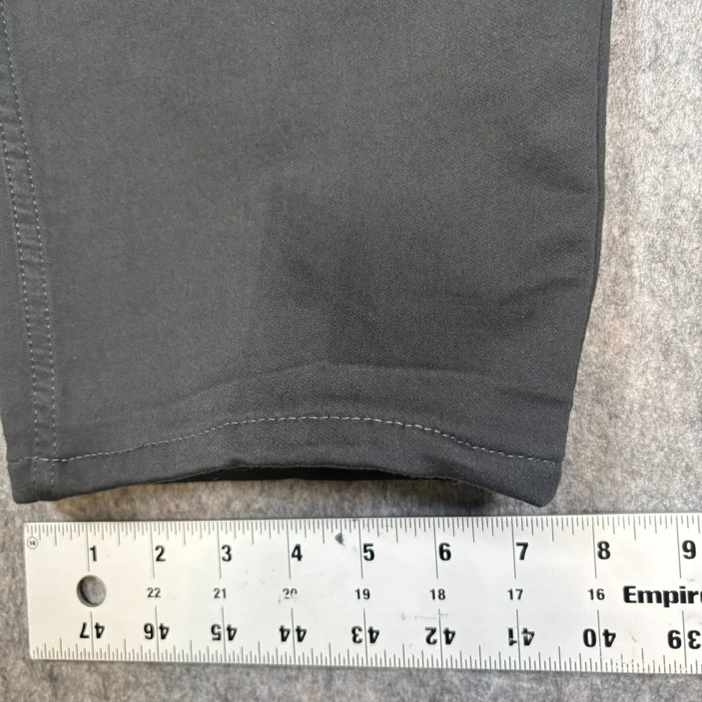 Banana Republic Traveler Pants Men's Size 44 x 32 Black Athletic Tapered Fit